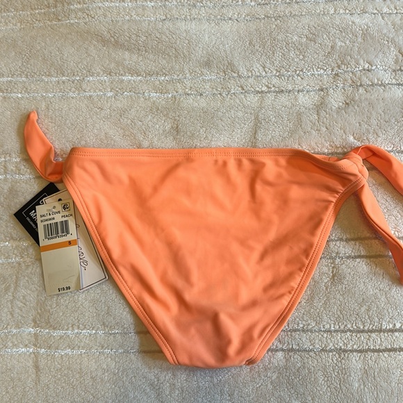 NWT Salt and Cove peach colored swimsuit bottoms size small - Picture 4 of 8